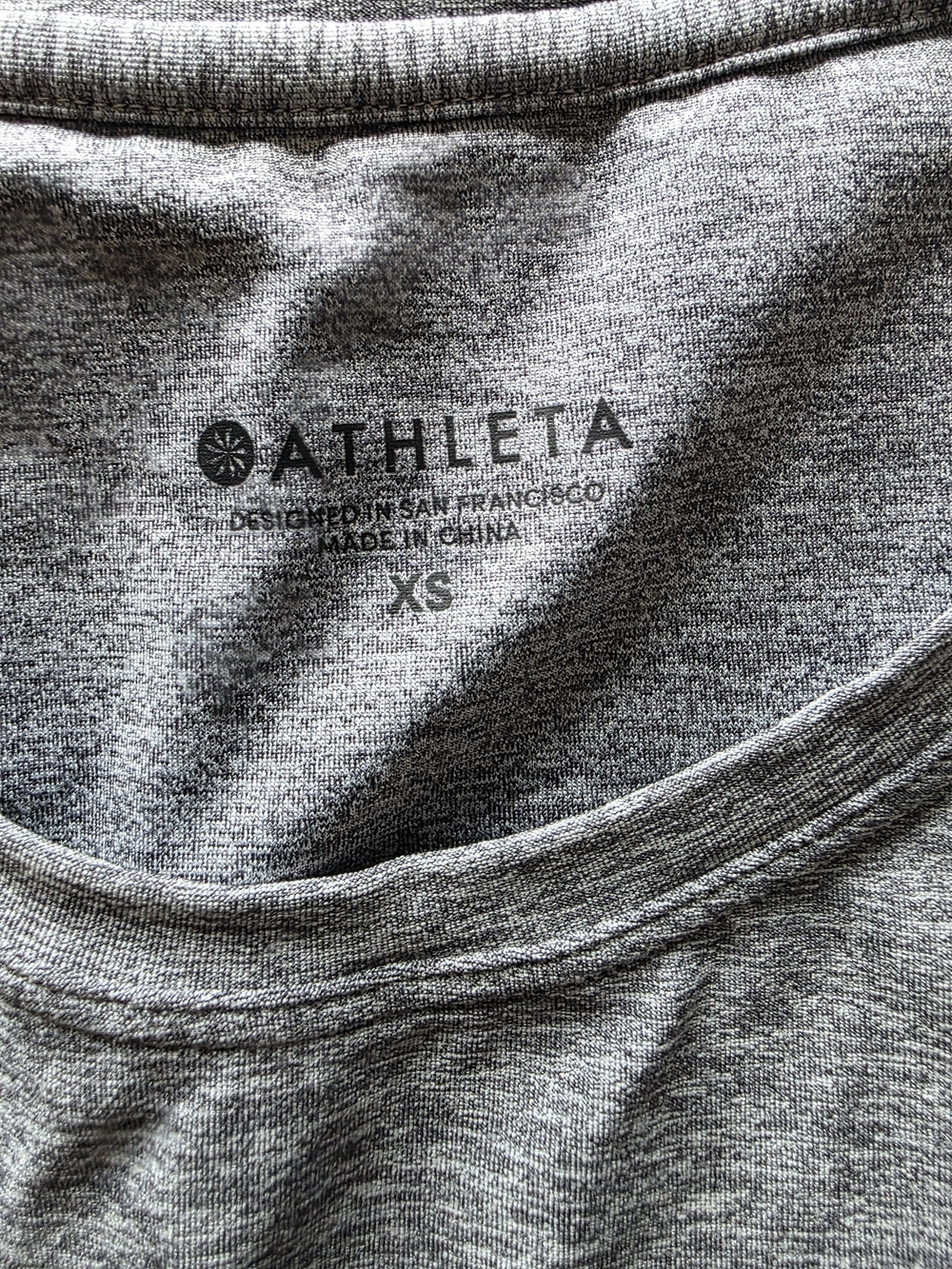 Athleta Heather Gray Active Tank Top - XS
